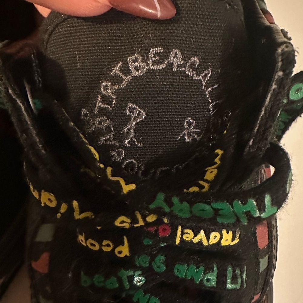 VANS X A TRIBE CALLED QUEST BLACK Size 9.5 men’s 11 women’s - Picture 2 of 3